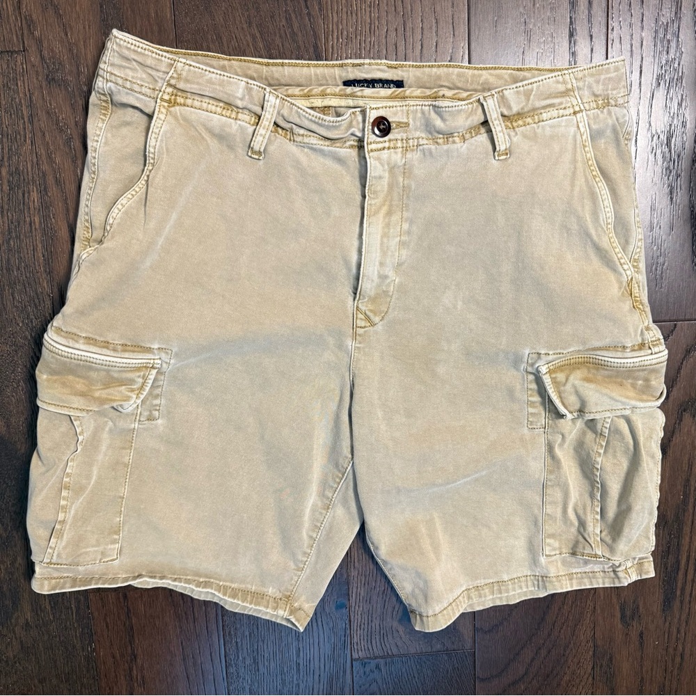 Y2K Gap Cargo Shorts Men's‎ Grunge Skater Military Sz 36 Vtg 00’s Street Urban